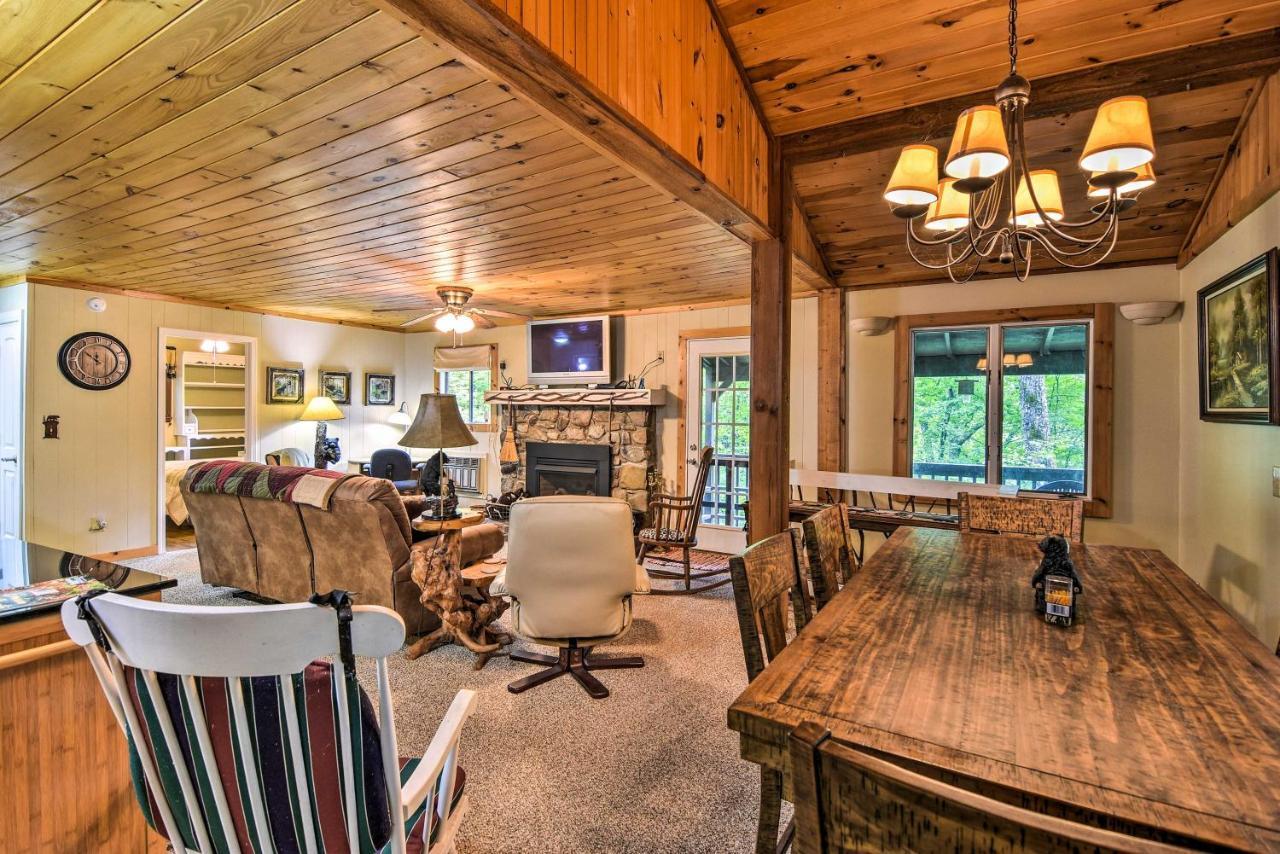 Robbinsville Cabin With Deck 3 Mi To Fontana Lake! Exterior photo